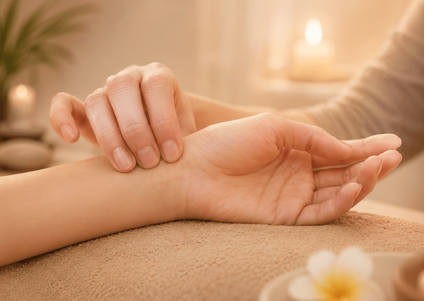 Warm wellness reception
